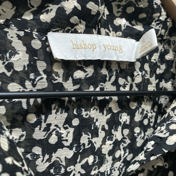 Bishop & Young Ruffle Print Top - Picture 2 of 7